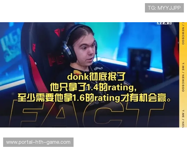donk再次刷新赛事Rating纪录